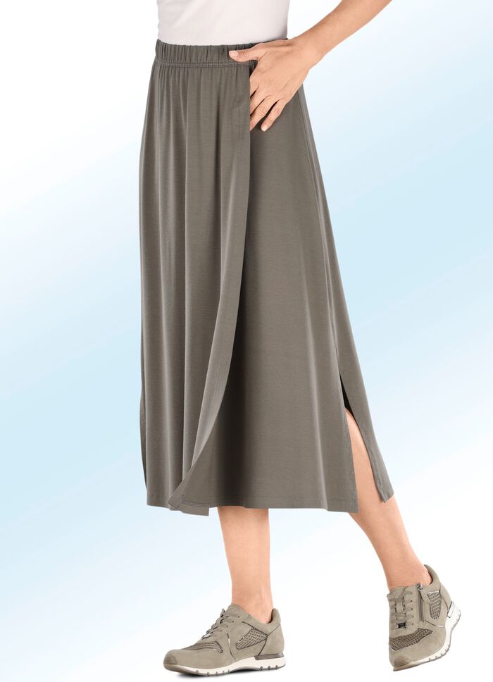 Rok met een interessante wikkellook 