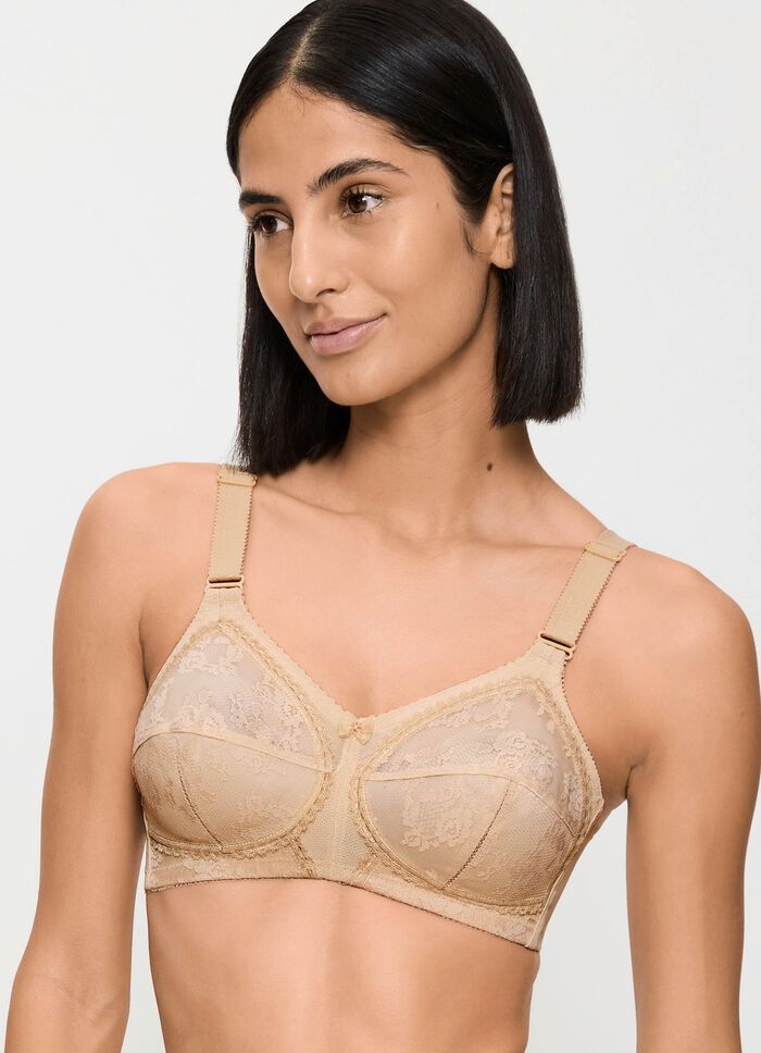 Triumph-Doreen bh met kanten cups HUIDKLEURIG