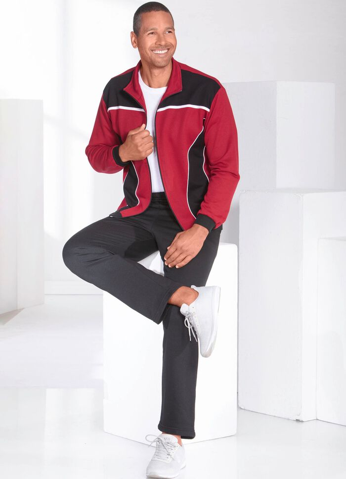 Vrijetijdspak met trekkoord in de elastische tailleband 