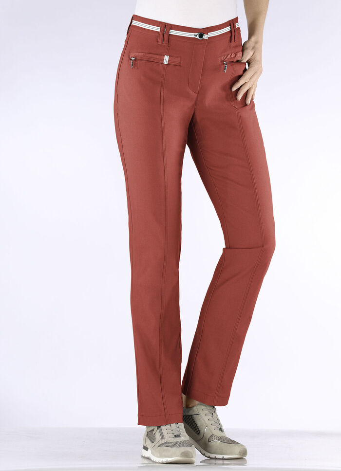 Broek met sportieve chic TERRA