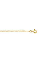 Chique gouden Figaro ketting 