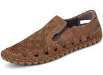 Gemini pantoffels in een casual design COGNAC