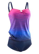 Laurina tankini met verstelbare en afneembare bandjes en zachte cups 