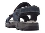 Rieker, klassieke heren trekkingsandalen, gemaakt van leer 