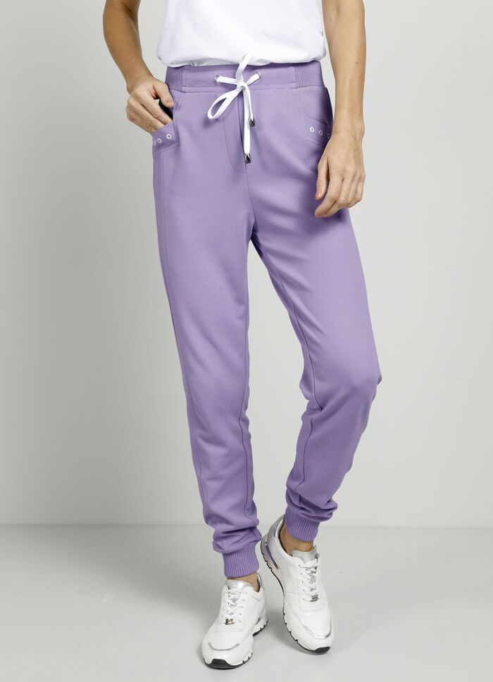 Broek in joggingstijl 