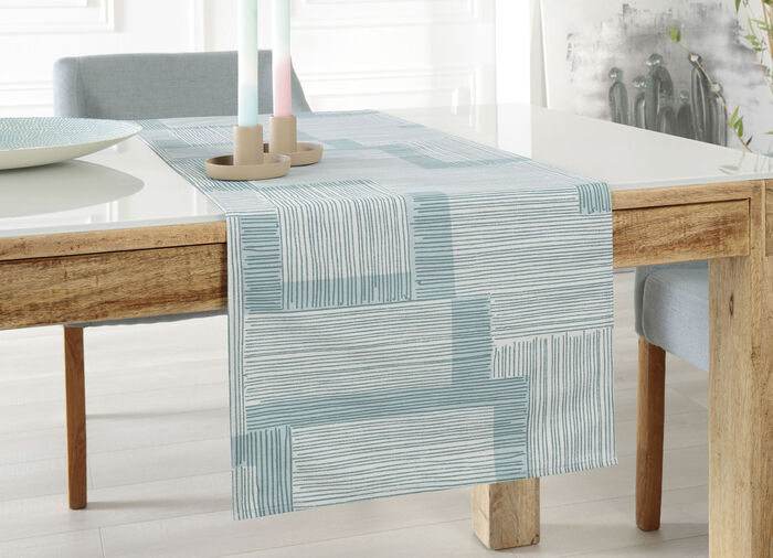 Tafelkleed met vlekwerende afwerking AQUA