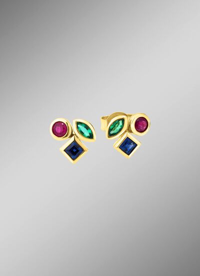 Unieke elegantie: oorbellen met echte edelstenen 