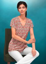 Shirt met all-over patroon 