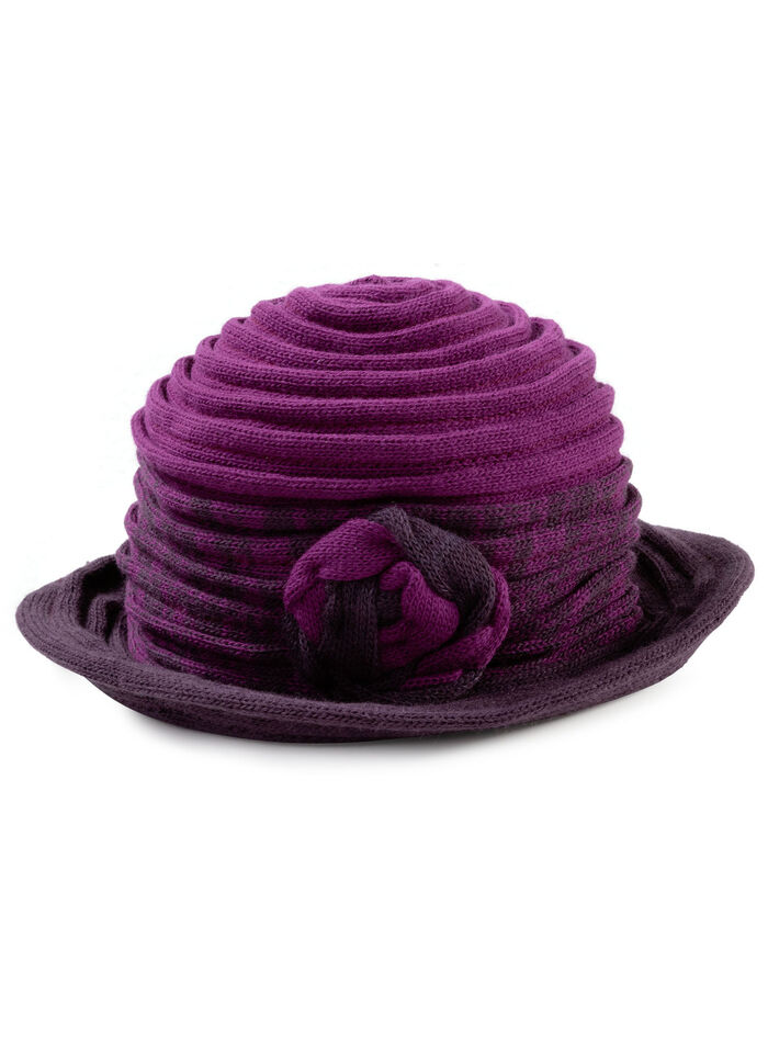 Elegante dameshoed met decoratieve bloem BEERE