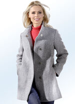 Jas met opstaande of liggende kraag 