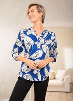 Tuniek met opstaande kraag 