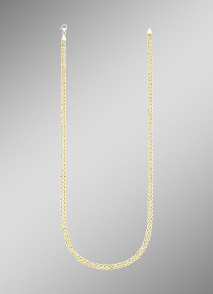 Koordkettingset van fijn goud 585/- 