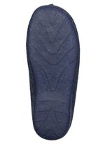 Klassieke herenpantoffels, gemaakt van wolvilt BLAUW