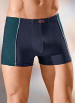 Set van vier broekjes van fijne jersey, met elastische tailleband 