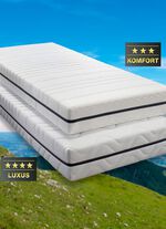 7-zone pocketveringkernmatrasserie van fan 