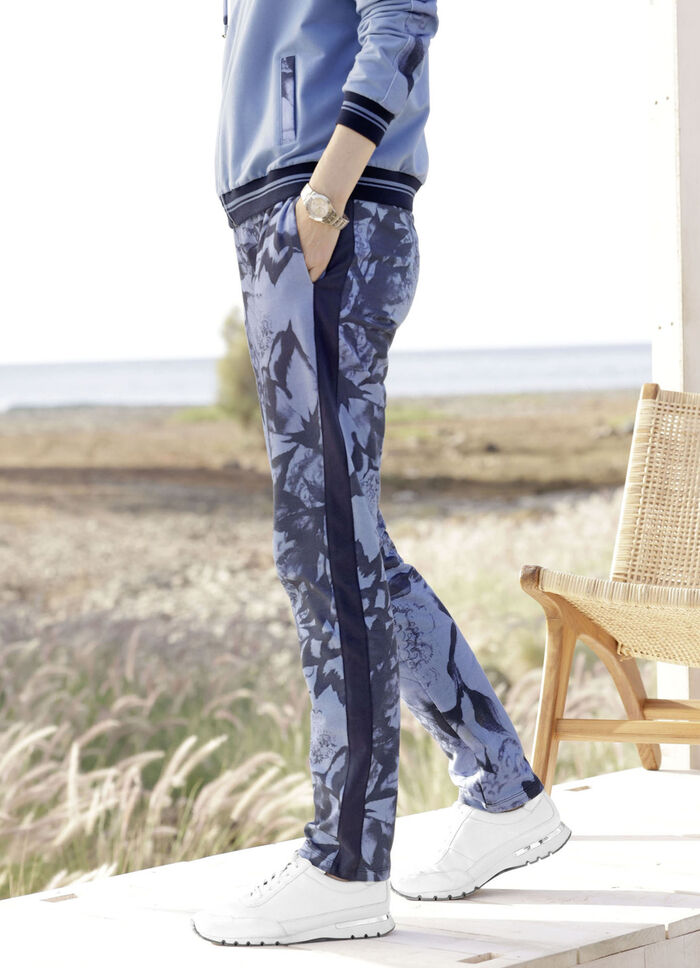Broek met galonstrepen aan de zijkant 