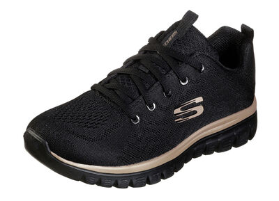 SKECHERS veterschoenen gemaakt van mesh-materiaal 
