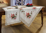 Kamerdecoratie met feestelijk kerstmotief 