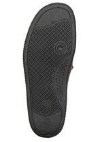 Gevoerde herenpantoffels, met nieuwe wol BRAUN