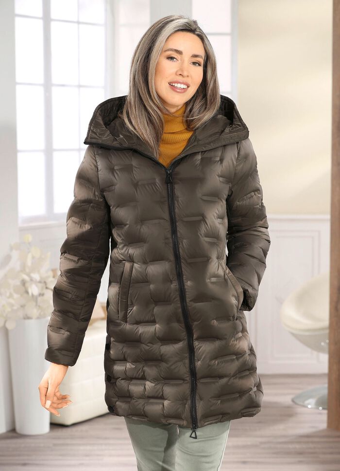 Jas met gelijmde kamers 