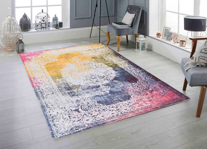 Moderne brug en tapijten 