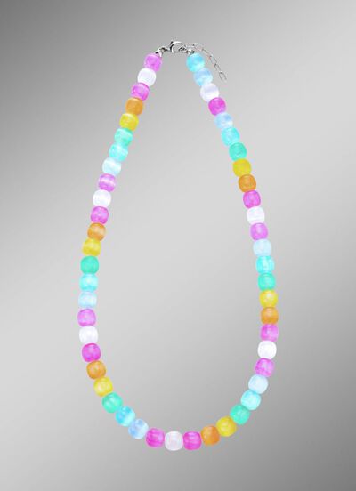 Felgekleurde ketting 