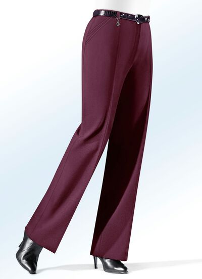 Broek met decoratieve hanger in 6 kleuren 