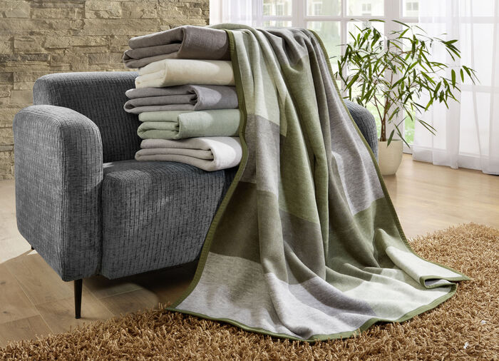 Knuffelig, zacht slaapdekentje Cotton Home 