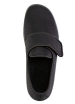 Pantoffels van zacht, elastisch textielmateriaal SCHWARZ