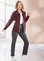 Vrijetijdspak met decoratieve bies 