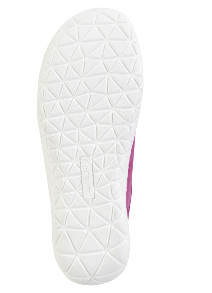 Ranger-sneakers met perforatie ROZE-WIT