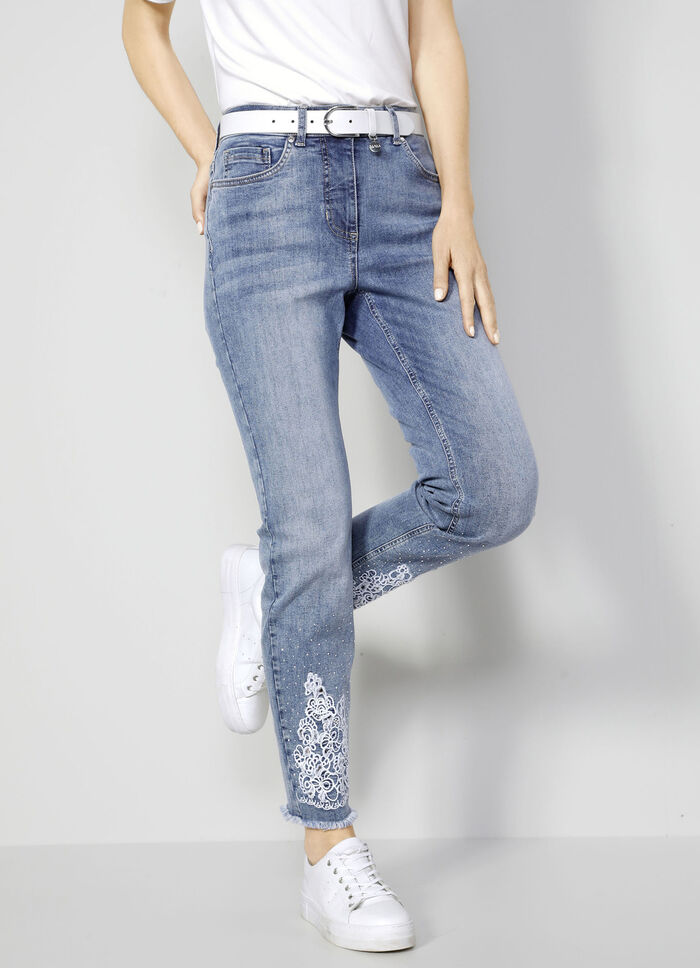 Jeans met 5 zakken 