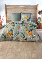 Beaver beddengoedset van Dobnig GROEN