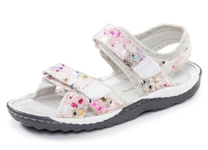 ELENA EDEN, sportieve damessandalen, wijdte G, met klittenbandsluiting 