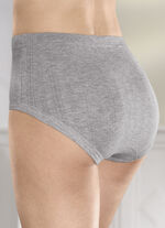 Set van vijf slips met jacquardmotief 