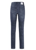 Power-stretch-jeans DONKERBLAUW