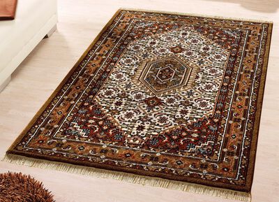 Handgeknoopte bruggen, galerij en tapijten 