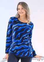 Trui in hoogwaardig jacquard-design 