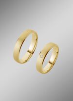 Elegante trouwring in goud 