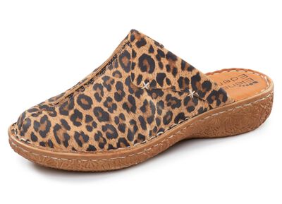 ELENA EDEN, klassieke damesklompen, breedte G, met elastische band 