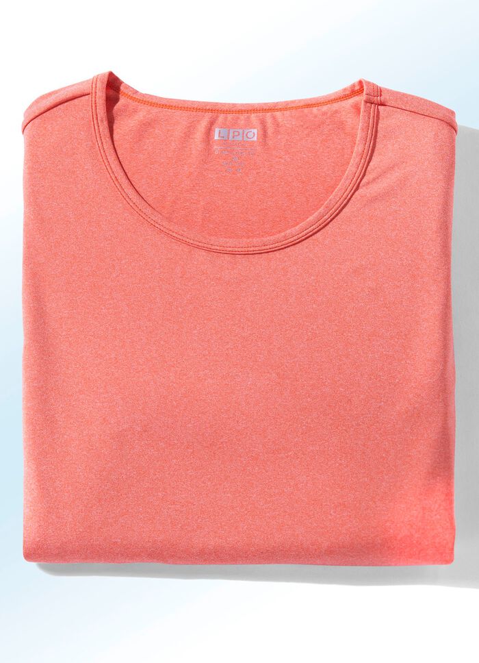 Gem&ecirc;leerd functioneel shirt van &ldquo;LPO&rdquo; in 3 kleuren 