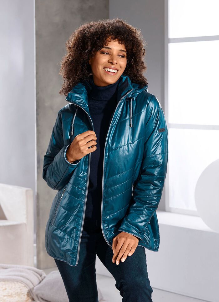 Jas met ritszakken BENZINE