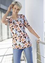 Overhemd met lusknoopsluiting 