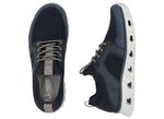 Rieker sneakers met elastische decoratieve vetersluiting 