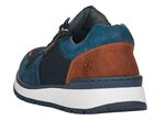 Rieker, comfortabele herensneakers, breedte H, met uitneembaar voetbed 
