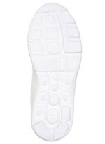 LAURA KENT, zomerse damessneakers, met uitneembaar voetbed WIT