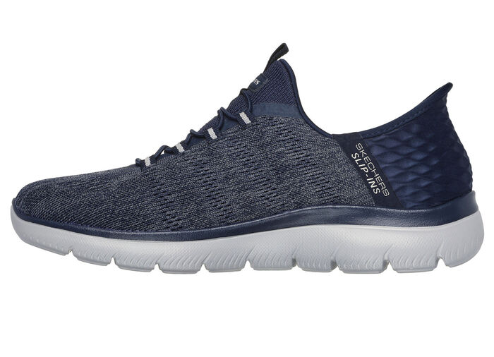 SKECHERS, herensneakers, met gegoten instaphak MARINE