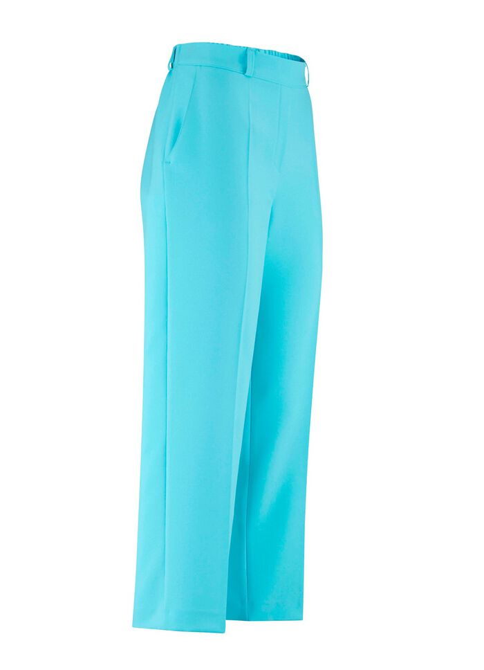 Broek met elastische tailleband aan de achterkant 