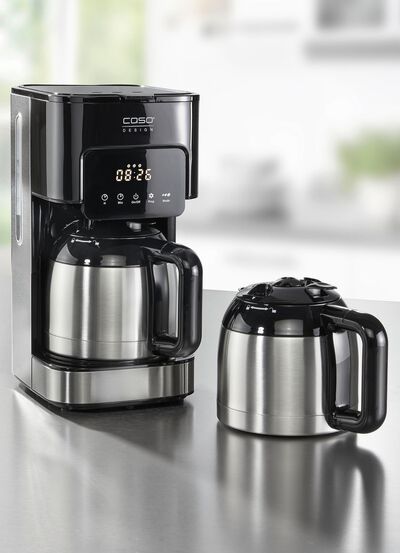 CASO-koffiezetapparaat met 2 dubbelwandige thermoskannen 