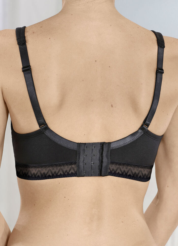 Naturana 2-pack bh met decoratieve elastische band 